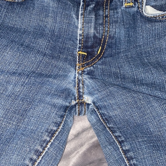 FOSSIL jeans, women's size 25 Made in the USA. Slim bootcut, "vintage dark" - Picture 8 of 10